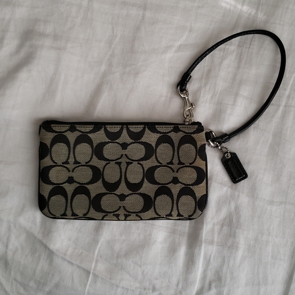 Coach Signature Wristlet - Picture 2 of 6